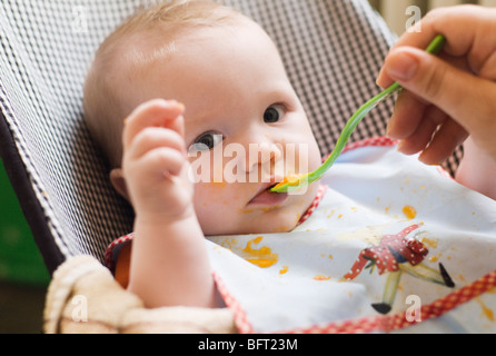 Parent Feeding Baby