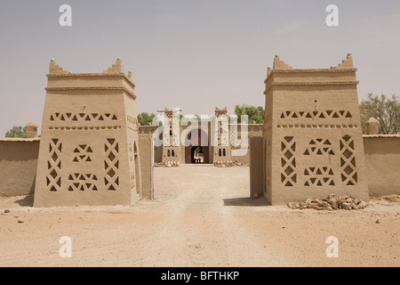 Traveling in the Sahara Stock Photo