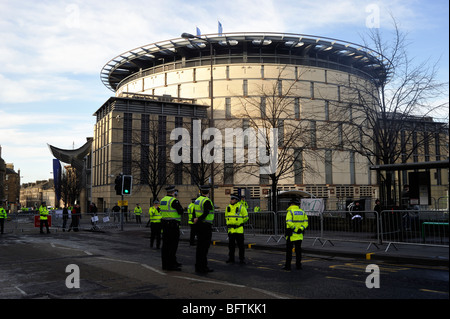 NATO protest - Edinburgh.  13th Nov. 2009 Stock Photo