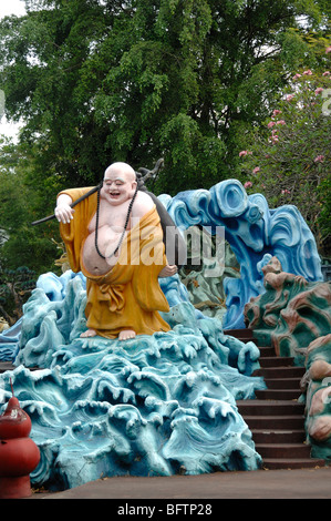 Laughing Fat Buddha Statue, Tiger Balm Gardens Theme Park, Singapore ...