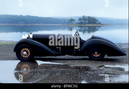 1930 Count Trossi Mercedes Benz SSK automobile Stock Photo