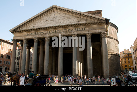 The Pantheon in Rome Stock Photo