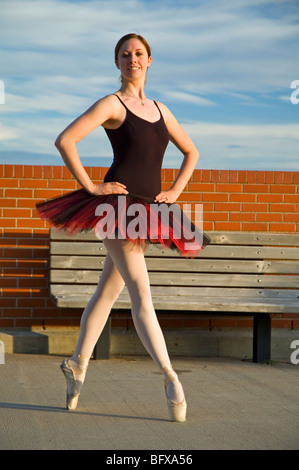 Proud Ballerina Stock Photo
