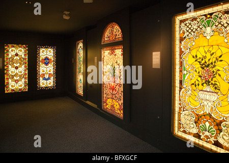 Smith Museum of Stained Glass Windows, Navy Pier on Lake Michigan, Chicago, Illinois, United States of America Stock Photo