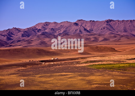 Saikhan Uul mountain range Gobi Desert Mongolia Asia Stock Photo