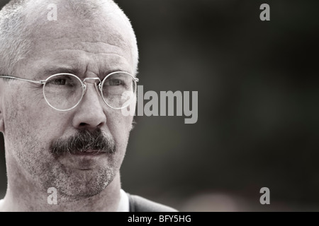 A man wearing spectacles. Stock Photo