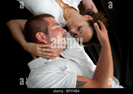 Young, happy couple Stock Photo