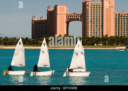 Junior Sailing Regatta, Bahamas Sailing Association, Nassau, Bahamas Stock Photo