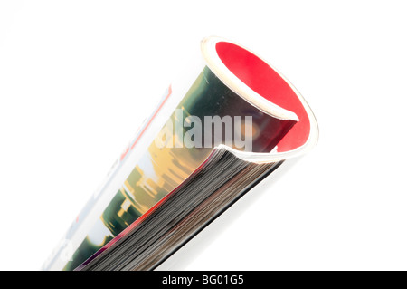 magazine rolled up Stock Photo