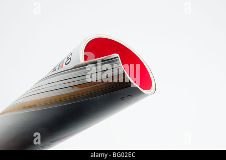 magazine rolled up Stock Photo