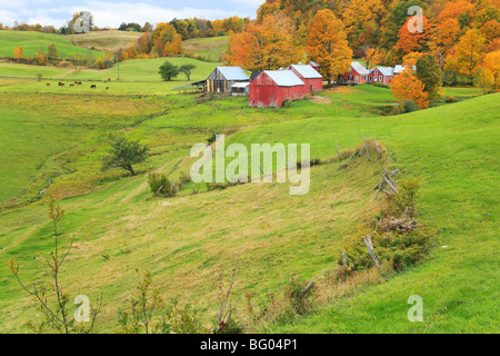 Jenny Farm, South Woodstock, Vermont Stock Photo