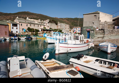 Centuri-Port Cap Corse Corsica France Stock Photo