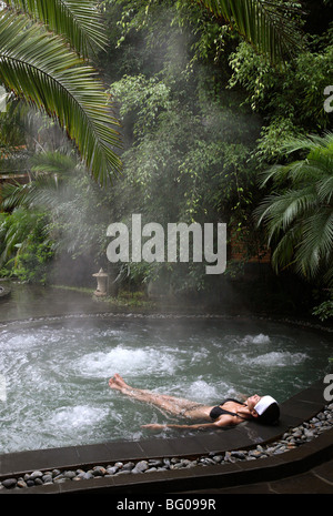 Hot Spring Pool at the Brilliant Resort and Spa in Kunming, Yunnan Province, China, Asia Stock Photo