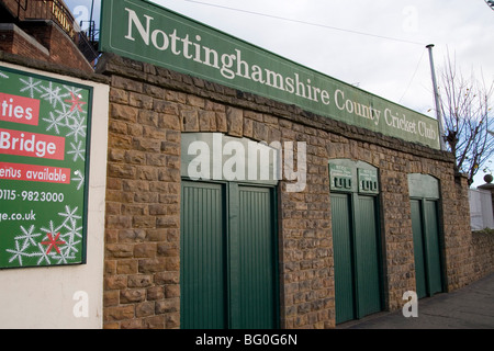 Nottinghamshire County Cricket club Stock Photo