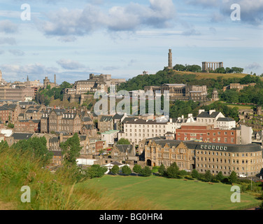 Calton Hill, Edinburgh, Scotland, United Kingdom, Europe Stock Photo