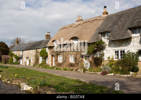 Winkle Street, Calbourne, Isle of Wight, England, United Kingdom, Europe Stock Photo