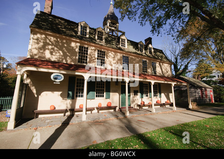 Clinton Academy founded 1784, Main Street, East Hampton, The Hamptons, Long Island, New York State, United States of America Stock Photo