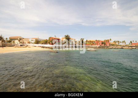 Goree Island famous for its role in slavery, near Dakar, Senegal, West Africa, Africa Stock Photo