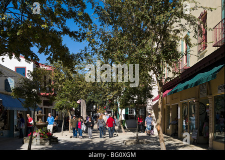 St George Street pedestrian mall, St Augustine, Florida, USA Stock Photo