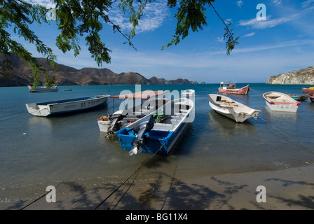 Beach at Taganga, near Santa Marta, Colombia, South America Stock Photo