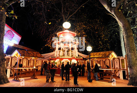 Winter Wonderland, Hyde Park, London, 2009 Stock Photo