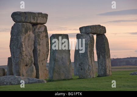 Stonehenge, UNESCO World Heritage Site, Wiltshire, England, United Kingdom, Europe Stock Photo