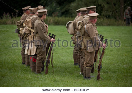 Soldiers from British Army Regiment The Rifles march through the Stock ...