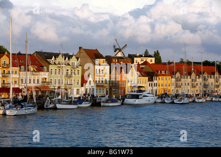 The port of Sonderborg, Jutland, Denmark, Scandinavia, Europe Stock Photo