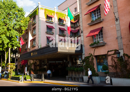 Hotel Geneve in the Zona Rosa in Mexico City Stock Photo