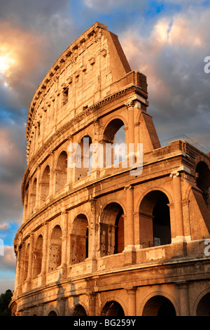 Coloseum ( Colosseo) . Rome Stock Photo