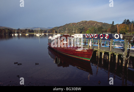 Princess of the Lake at Lake Windermere Bowness on Windermere Stock Photo