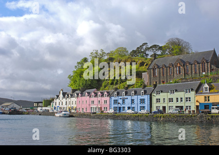 Portree, Skye Island, Highlands region, Scotland, U.K Stock Photo