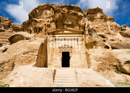 Beida (Al Baidha) (Little Petra), Nabatean site near Petra, Jordan, Middle East Stock Photo