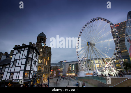 Exchange Square, Manchester, UK Stock Photo