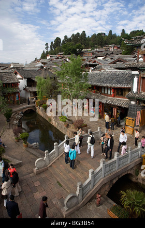The Old Town, Lijiang, UNESCO World Heritage Site, Yunnan Province, China, Asia Stock Photo