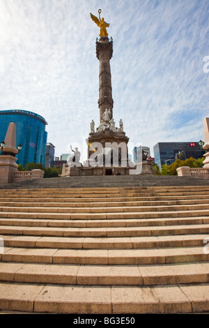 Angel de la Independencia in Paseo de la Reforma in Mexico City Stock Photo