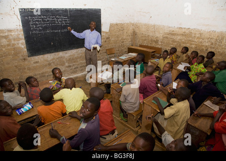 Village of Masango, Province of Cibitoke, Burundi, Africa Stock Photo