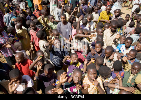 Village of Masango, Province of Cibitoke, Burundi, Africa Stock Photo