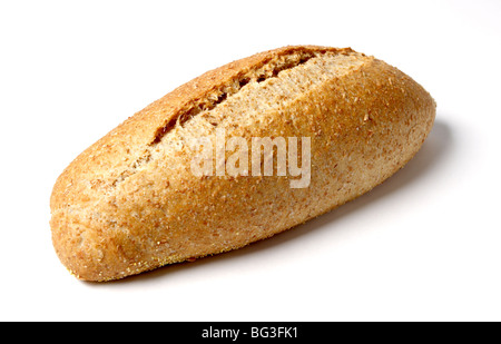 Whole Wheat Roll Stock Photo