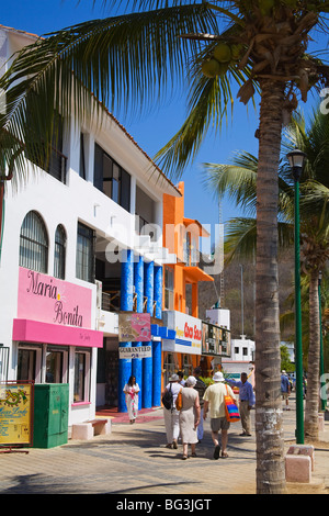 Santa Cruz Port, Bahias de Huatulco, Oaxaca State, Pacific Coast, Mexico, North America Stock Photo