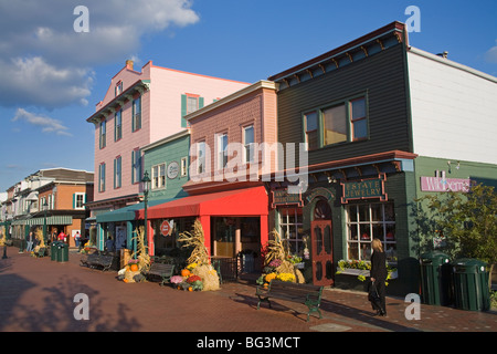 Downtown Cape May, Cape May County, New Jersey, United States of America, North America Stock Photo