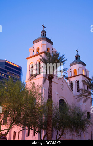 St. Mary's Basilica, Phoenix, Arizona, United States of America, North America Stock Photo