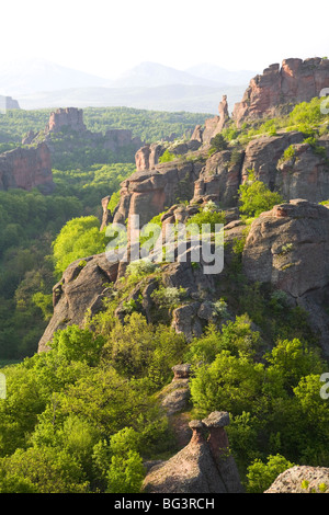 Rock formations, Belogradchik, Bulgaria, Europe Stock Photo