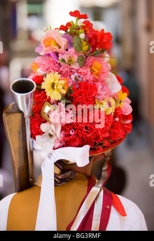 Celebrations of First Friday of May, Jaca, Aragon, Spain, Europe Stock Photo