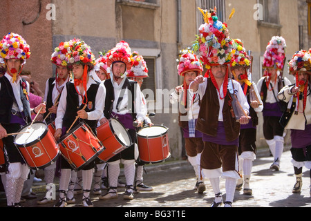 Celebrations of First Friday of May, Jaca, Aragon, Spain, Europe Stock Photo