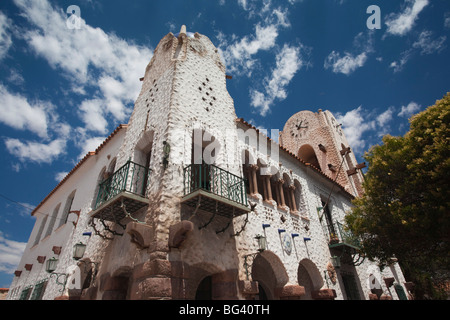 Argentina, Jujuy Province, Quebrada de Humamuaca canyon, Humahuaca, cabildo, town hall Stock Photo