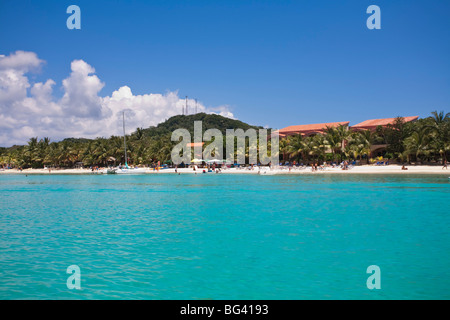 Honduras, Bay Islands, Roatan, West Bay Stock Photo