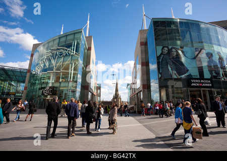 Bullring Shopping Centre, Birmingham, England Stock Photo