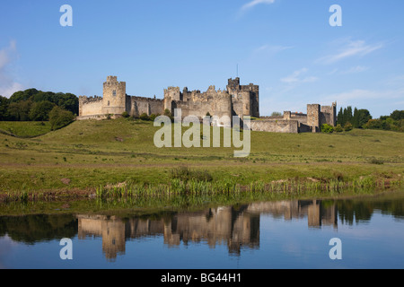 England, Northumberland, Alnwick Castle Stock Photo