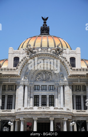 Palacio de Bellas Artes, Concert Hall, Mexico City, Mexico, North America Stock Photo